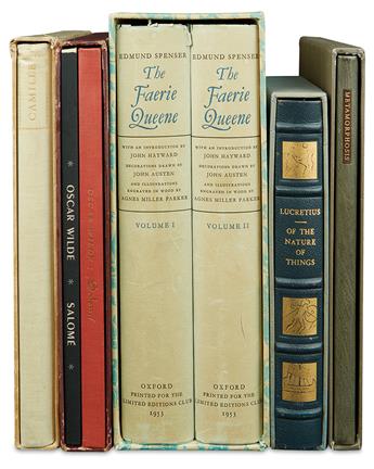 (LITERATURE.) Group of 5 titles in 7 volumes by The Limited Editions Club.